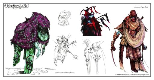 Elder Scrolls III: Morrowind, The - TES3 - Concept Art